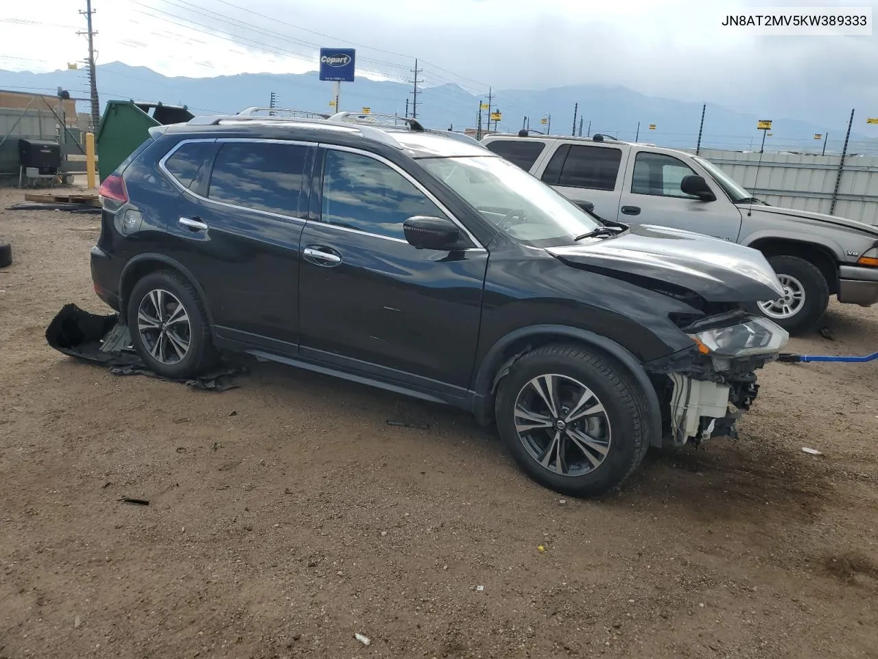 2019 Nissan Rogue S VIN: JN8AT2MV5KW389333 Lot: 69670794