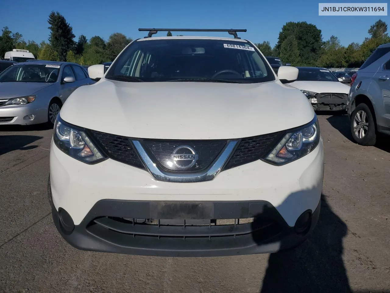 JN1BJ1CR0KW311694 2019 Nissan Rogue Sport S