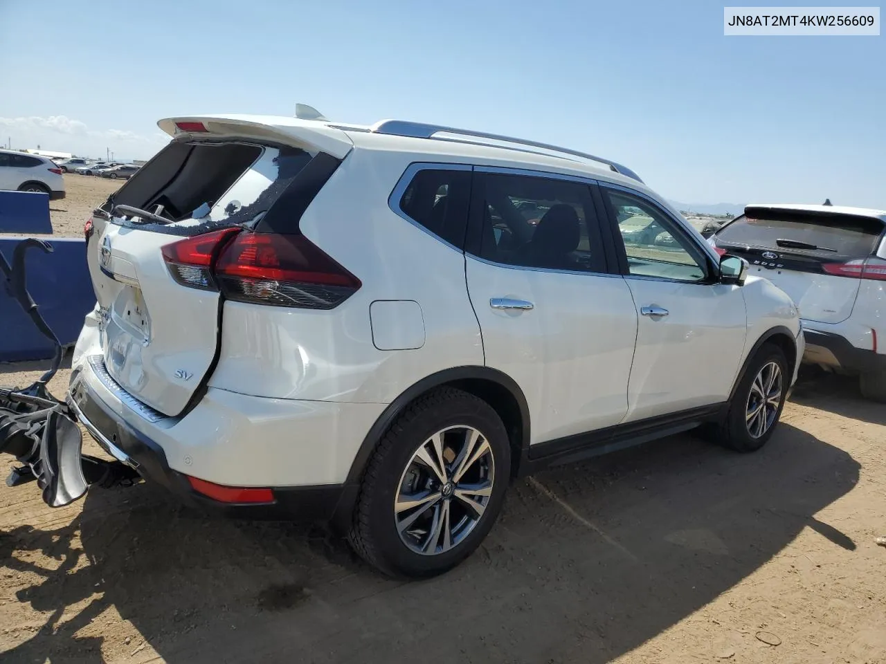 2019 Nissan Rogue S VIN: JN8AT2MT4KW256609 Lot: 69889214