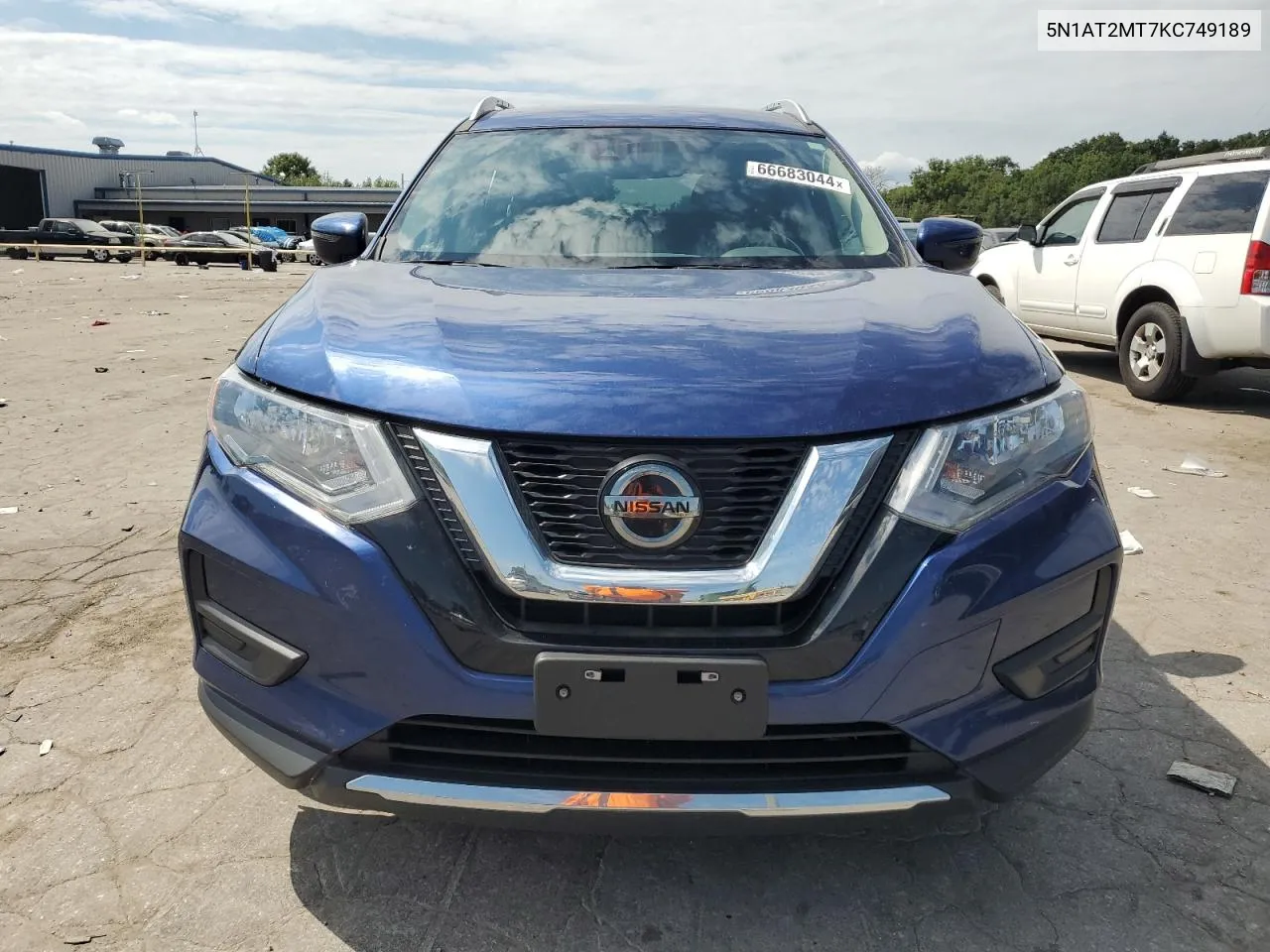 2019 Nissan Rogue S VIN: 5N1AT2MT7KC749189 Lot: 69968934