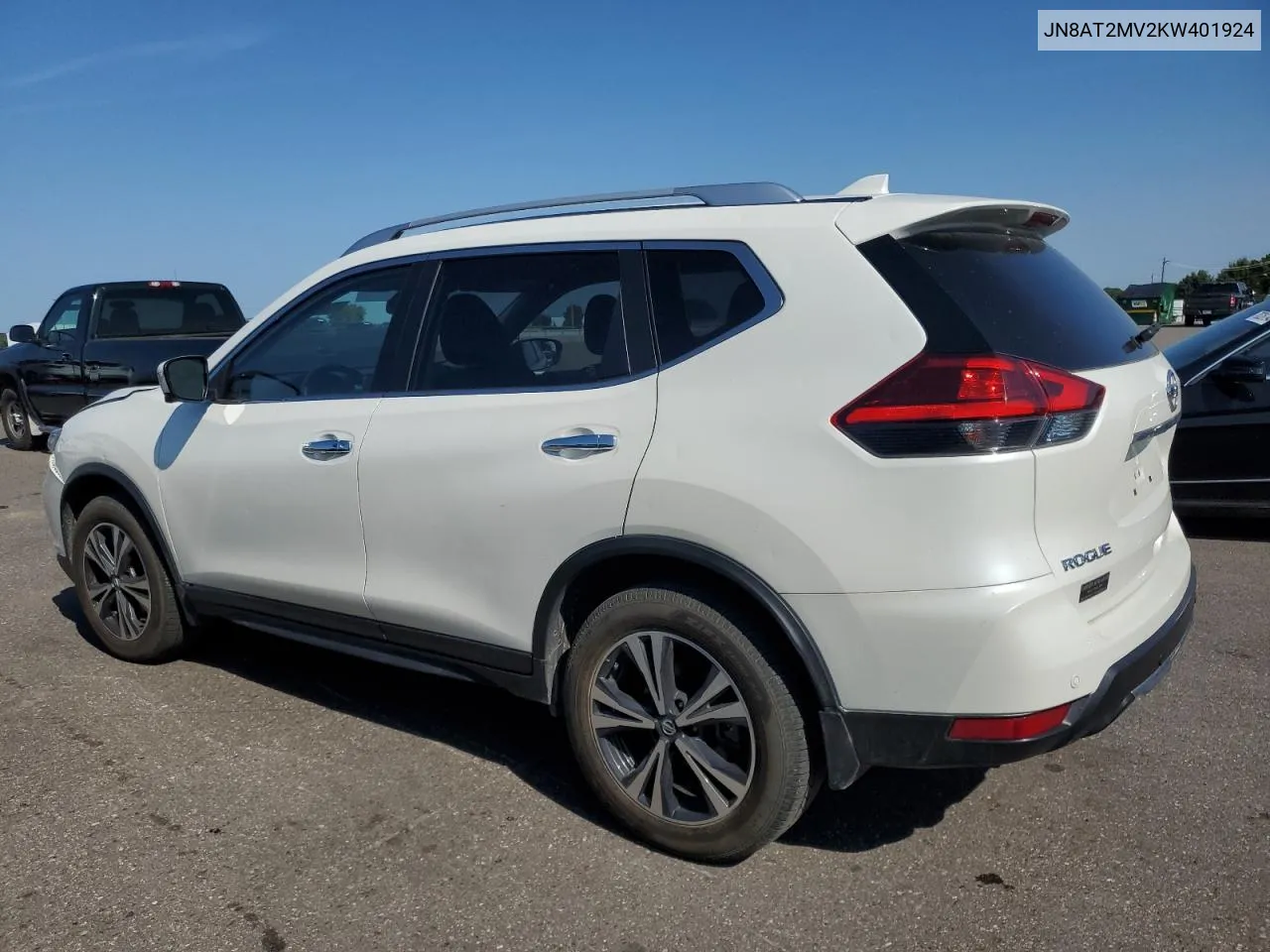 2019 Nissan Rogue S VIN: JN8AT2MV2KW401924 Lot: 70011094