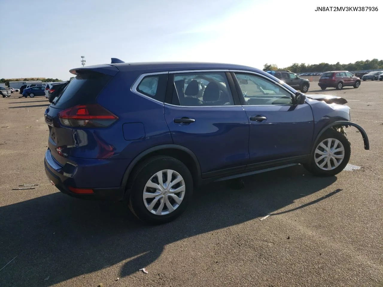 2019 Nissan Rogue S VIN: JN8AT2MV3KW387936 Lot: 70196194