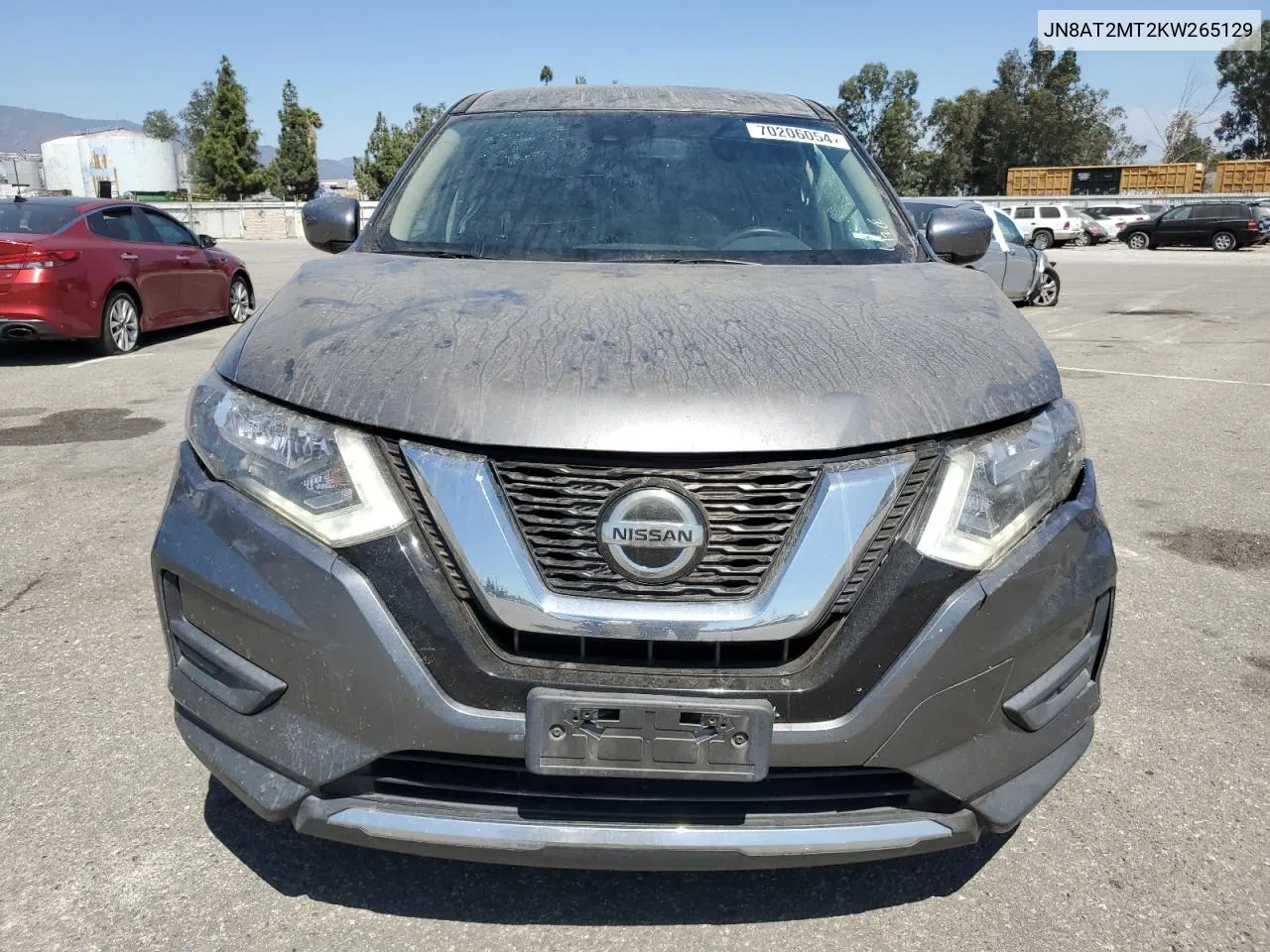 JN8AT2MT2KW265129 2019 Nissan Rogue S