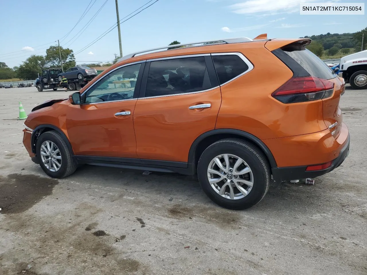 2019 Nissan Rogue S VIN: 5N1AT2MT1KC715054 Lot: 70241954