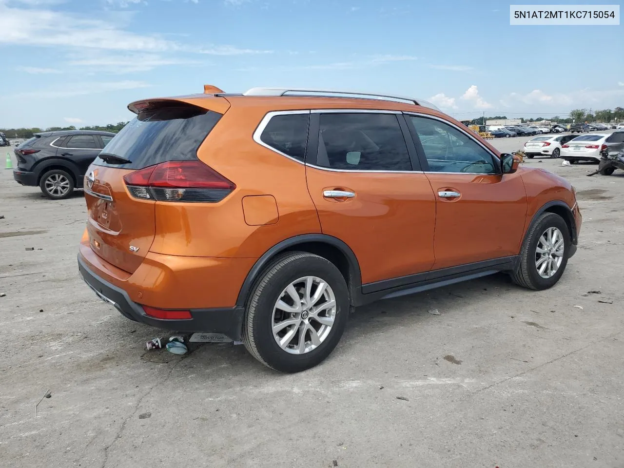 2019 Nissan Rogue S VIN: 5N1AT2MT1KC715054 Lot: 70241954