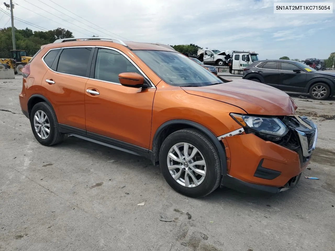 2019 Nissan Rogue S VIN: 5N1AT2MT1KC715054 Lot: 70241954