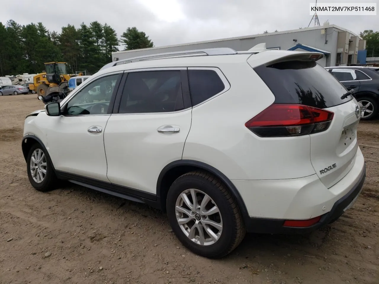 2019 Nissan Rogue S VIN: KNMAT2MV7KP511468 Lot: 70268474