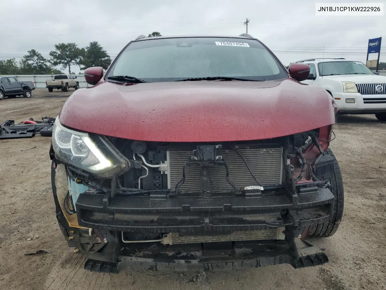 2019 Nissan Rogue Sport S VIN: JN1BJ1CP1KW222926 Lot: 70407494