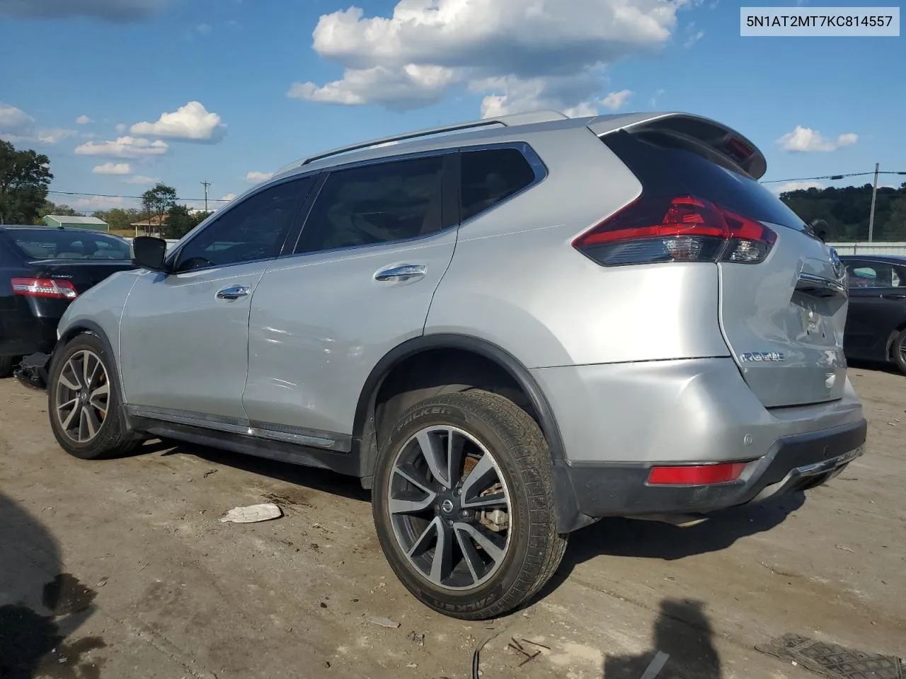 2019 Nissan Rogue S VIN: 5N1AT2MT7KC814557 Lot: 70452714