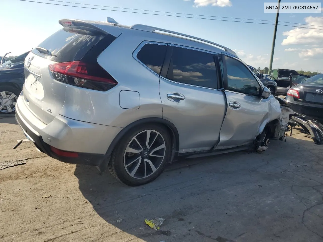 2019 Nissan Rogue S VIN: 5N1AT2MT7KC814557 Lot: 70452714