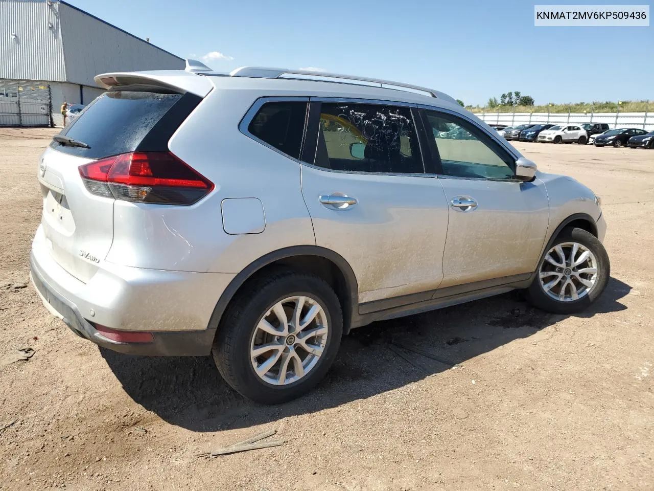 2019 Nissan Rogue S VIN: KNMAT2MV6KP509436 Lot: 70483184