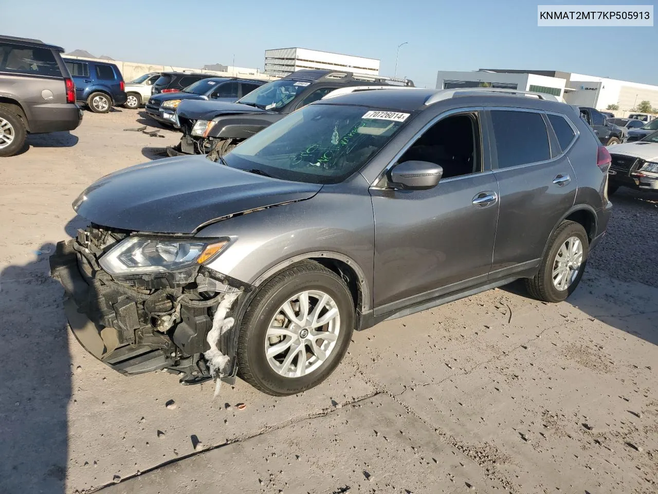 KNMAT2MT7KP505913 2019 Nissan Rogue S