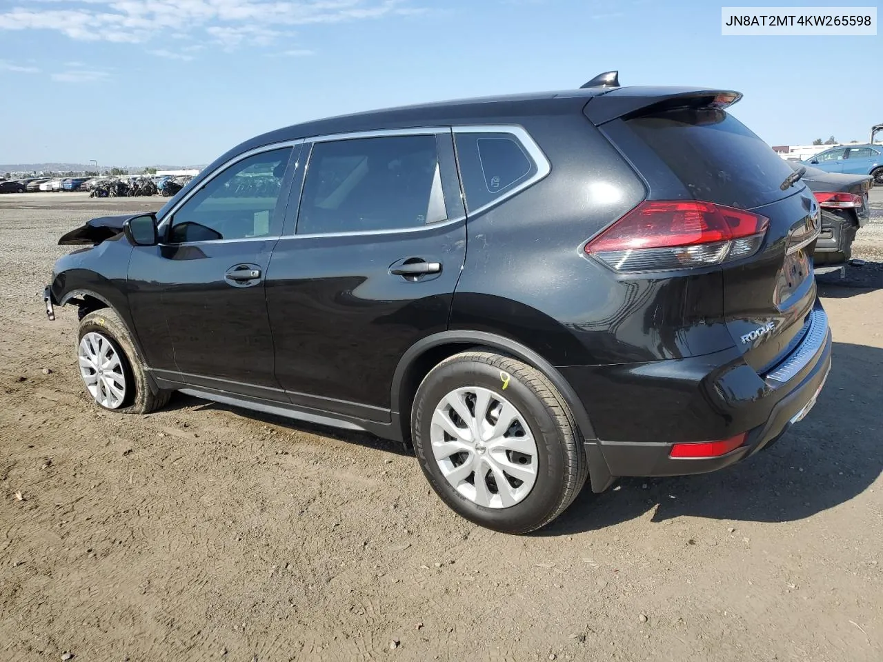 2019 Nissan Rogue S VIN: JN8AT2MT4KW265598 Lot: 70848734