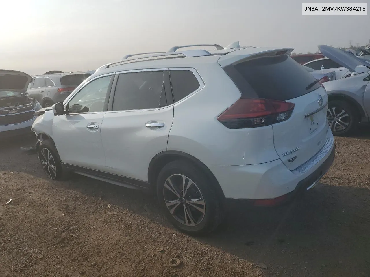 JN8AT2MV7KW384215 2019 Nissan Rogue S