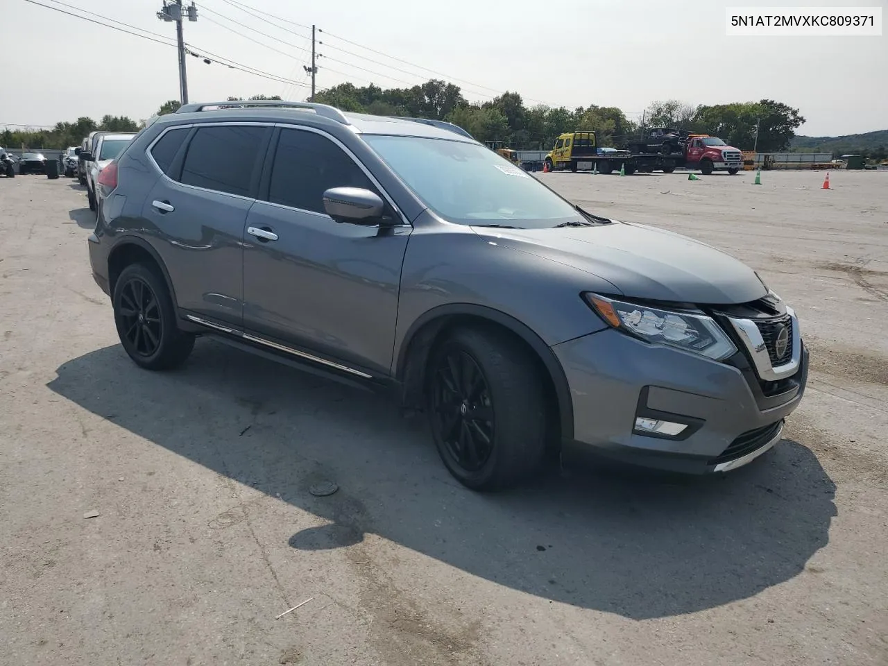 2019 Nissan Rogue S VIN: 5N1AT2MVXKC809371 Lot: 70920504