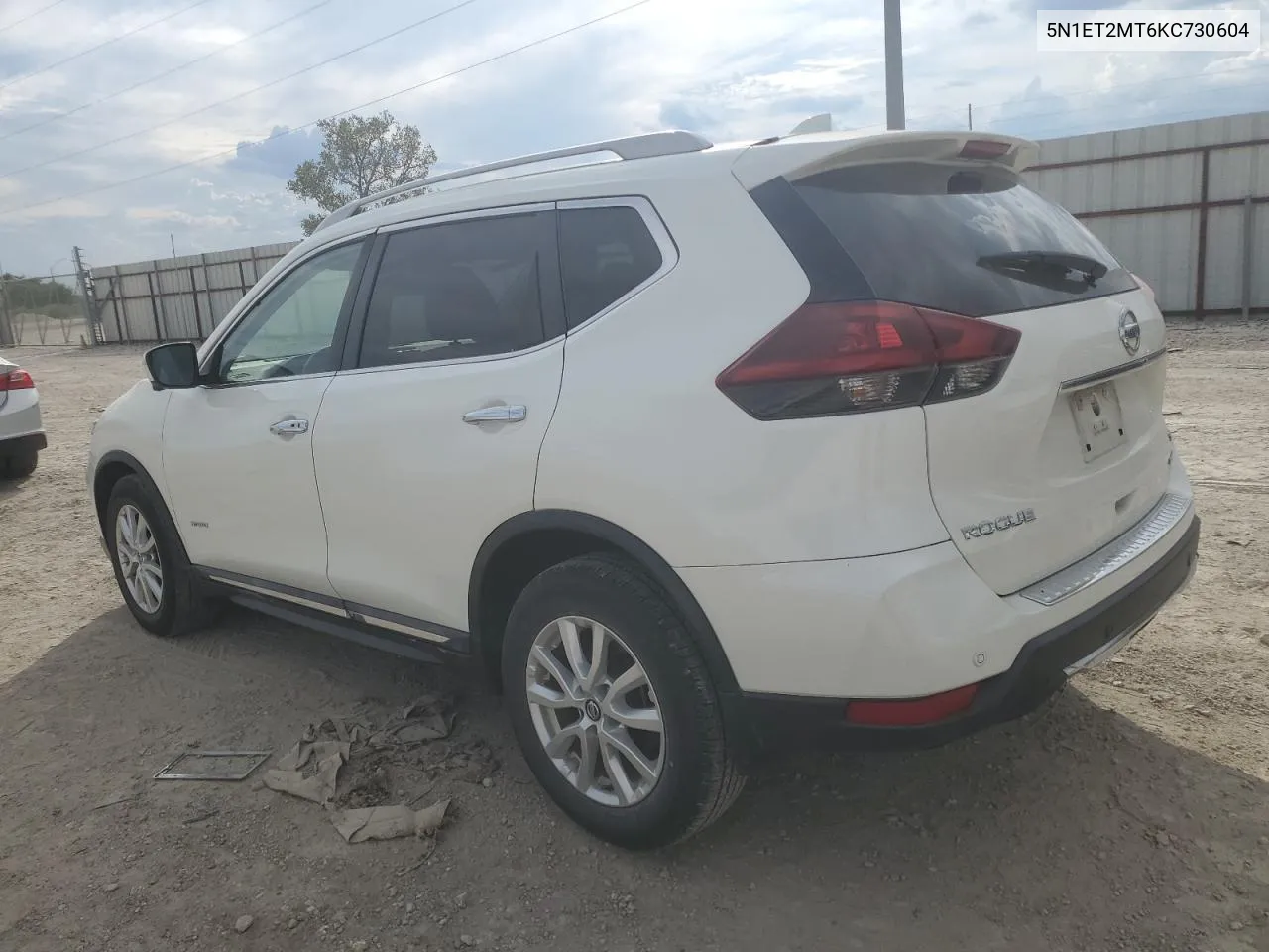 5N1ET2MT6KC730604 2019 Nissan Rogue Sv Hybrid