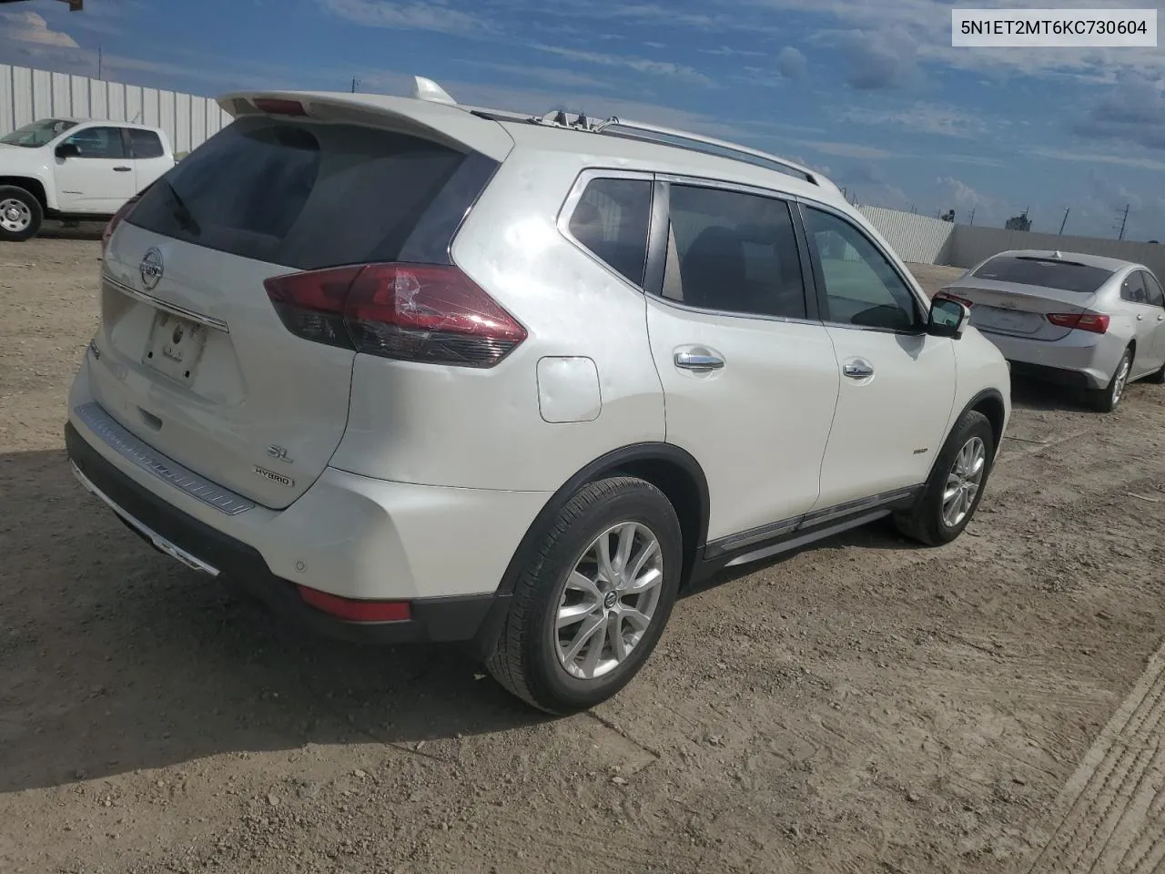 5N1ET2MT6KC730604 2019 Nissan Rogue Sv Hybrid