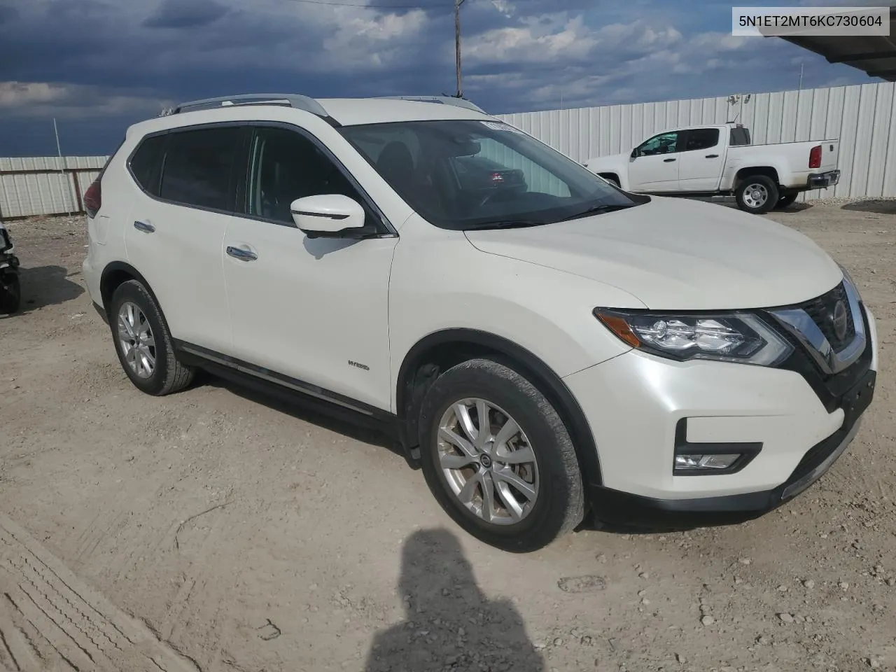 5N1ET2MT6KC730604 2019 Nissan Rogue Sv Hybrid