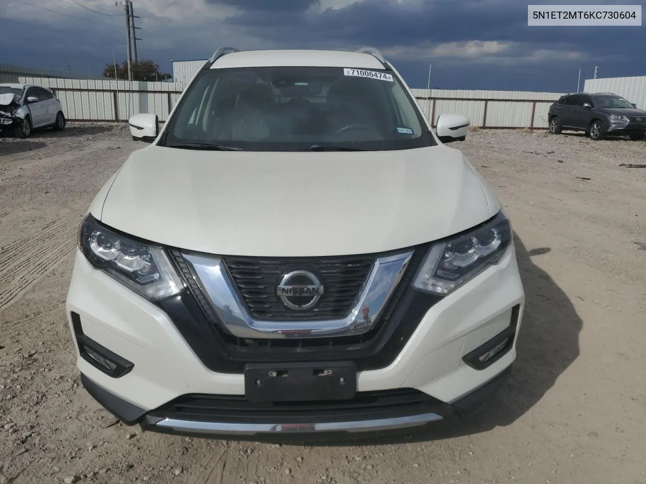 5N1ET2MT6KC730604 2019 Nissan Rogue Sv Hybrid