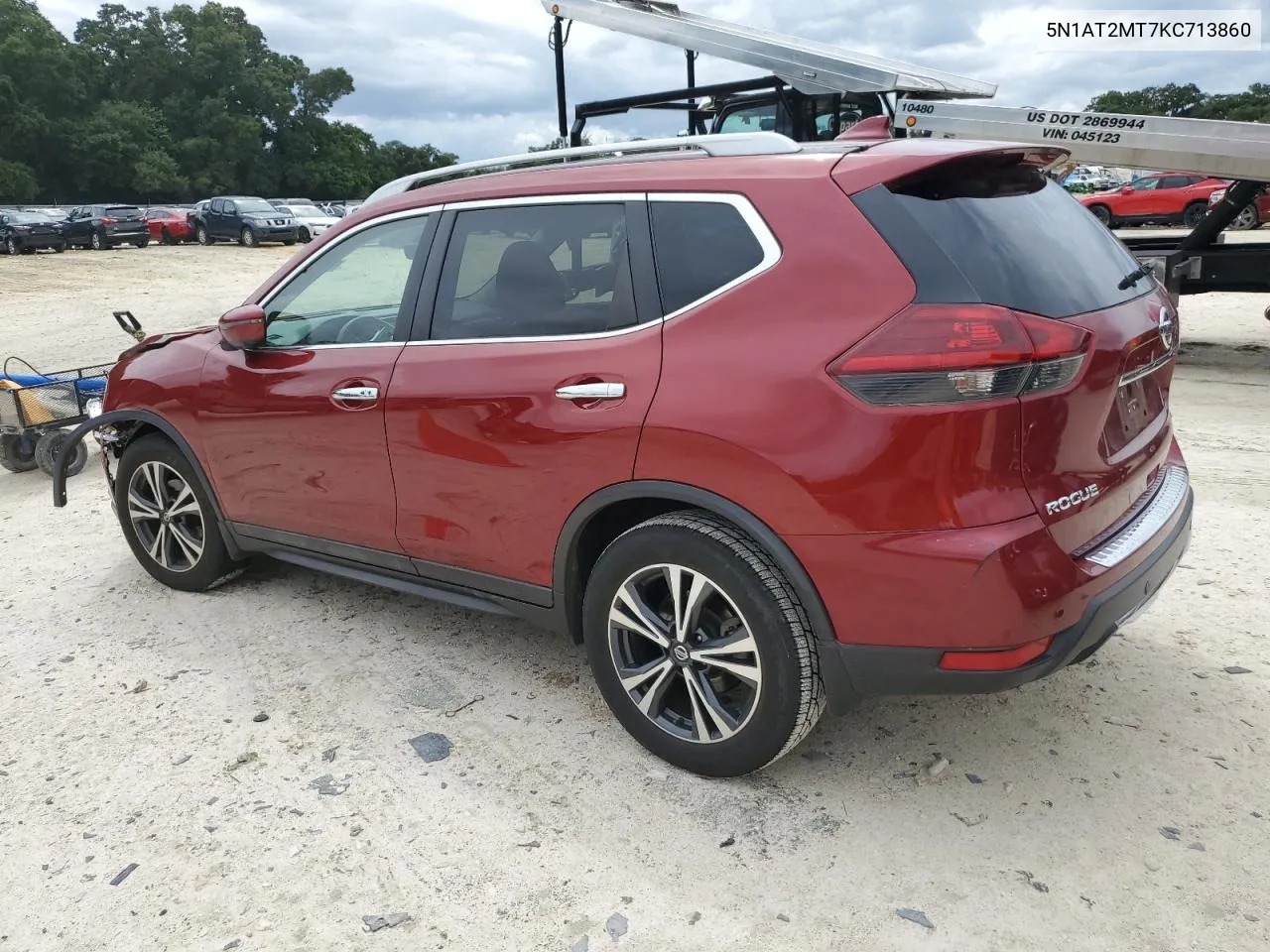 2019 Nissan Rogue S VIN: 5N1AT2MT7KC713860 Lot: 71118084