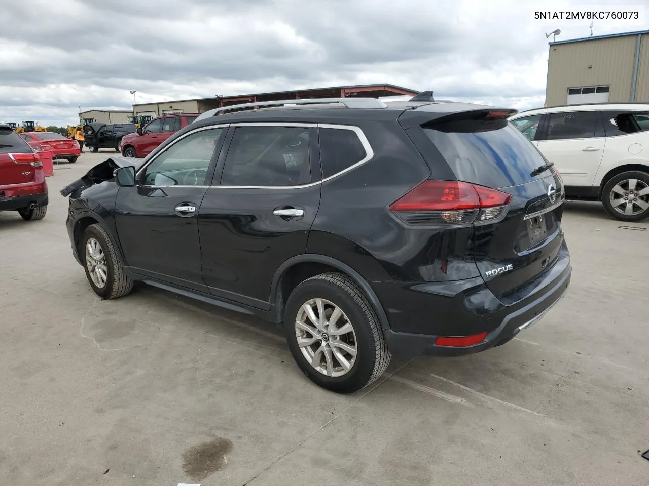 2019 Nissan Rogue S VIN: 5N1AT2MV8KC760073 Lot: 71151174