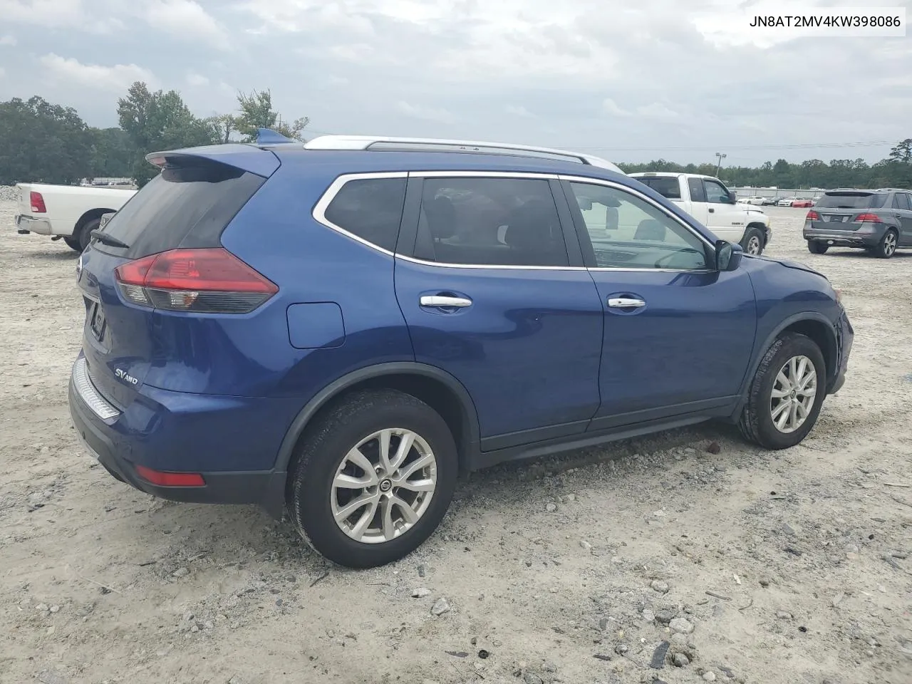 2019 Nissan Rogue S VIN: JN8AT2MV4KW398086 Lot: 71156674