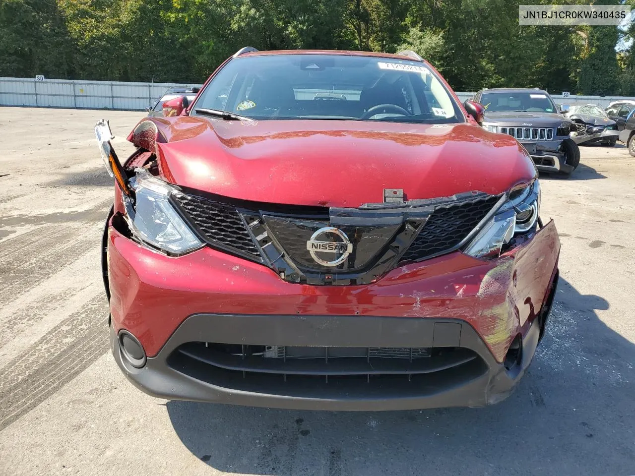 2019 Nissan Rogue Sport S VIN: JN1BJ1CR0KW340435 Lot: 71255214