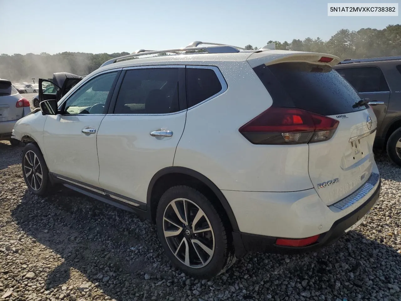 5N1AT2MVXKC738382 2019 Nissan Rogue S