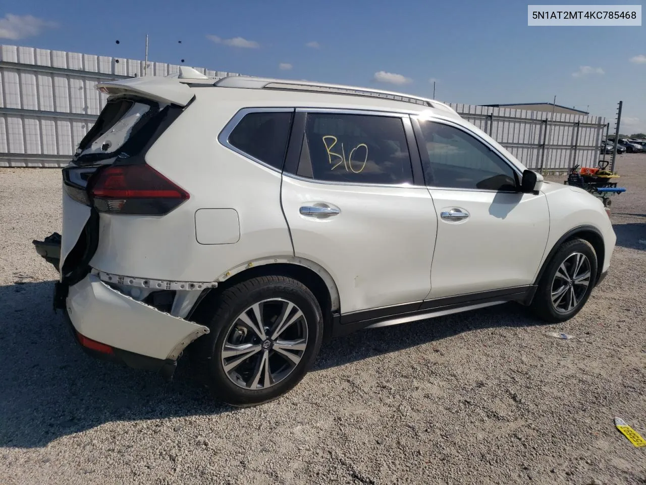 2019 Nissan Rogue S VIN: 5N1AT2MT4KC785468 Lot: 71440974