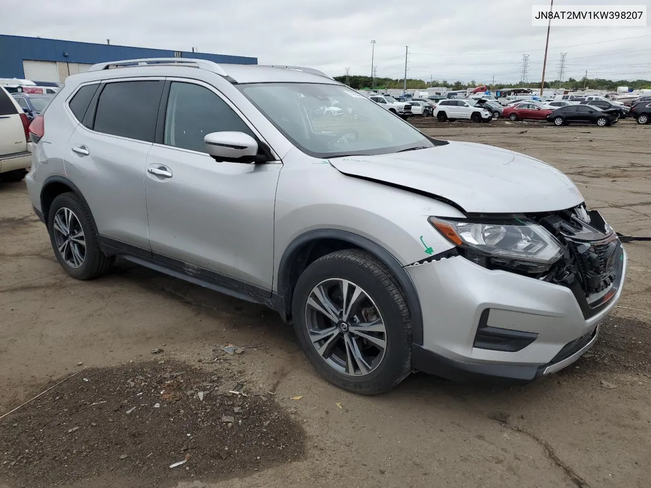 JN8AT2MV1KW398207 2019 Nissan Rogue S