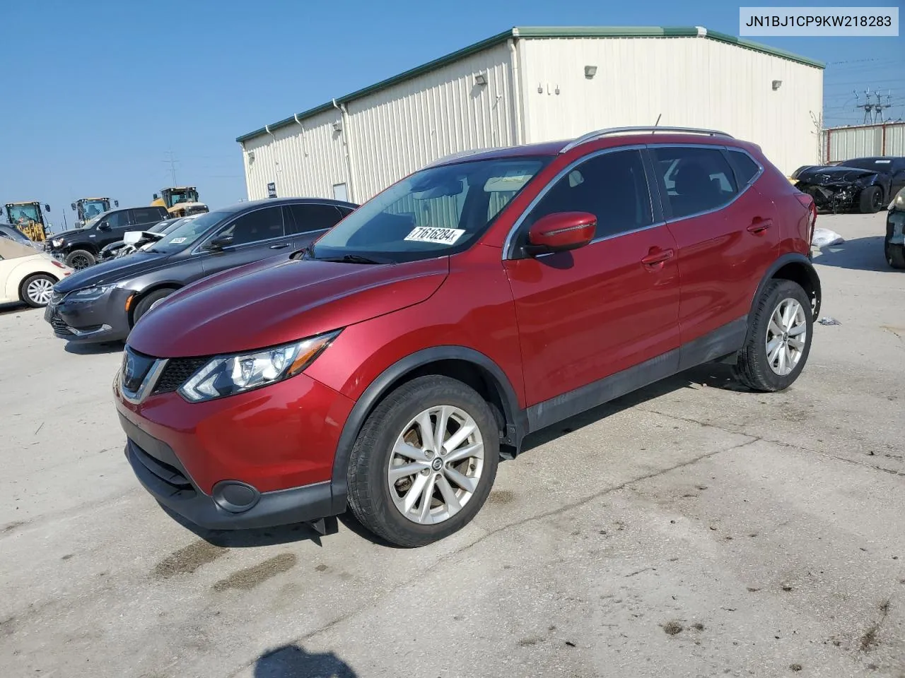 JN1BJ1CP9KW218283 2019 Nissan Rogue Sport S