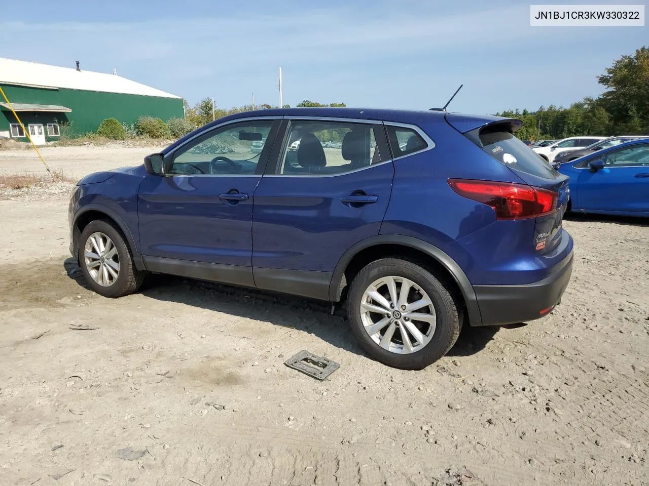 JN1BJ1CR3KW330322 2019 Nissan Rogue Sport S