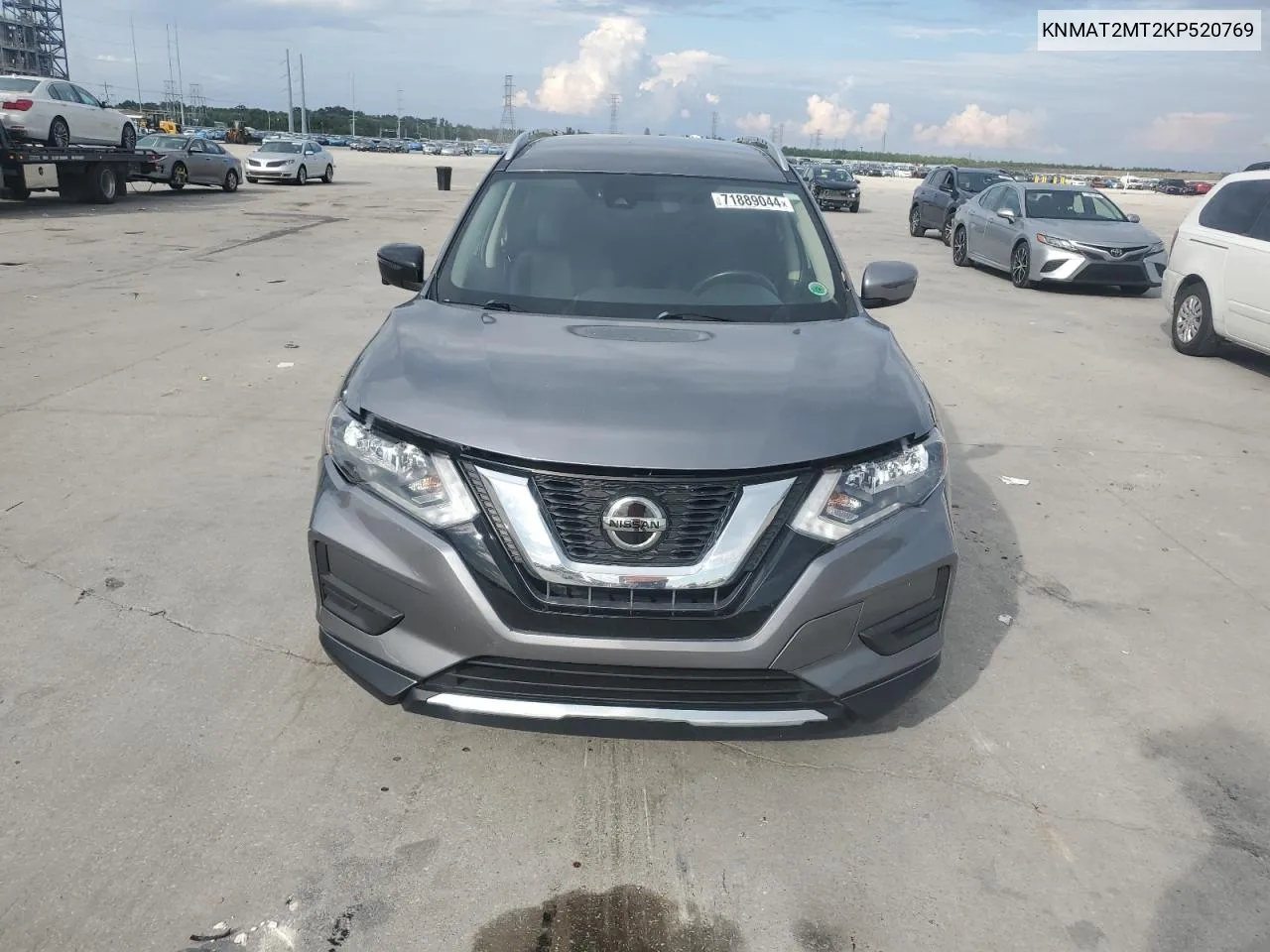 2019 Nissan Rogue S VIN: KNMAT2MT2KP520769 Lot: 71889044