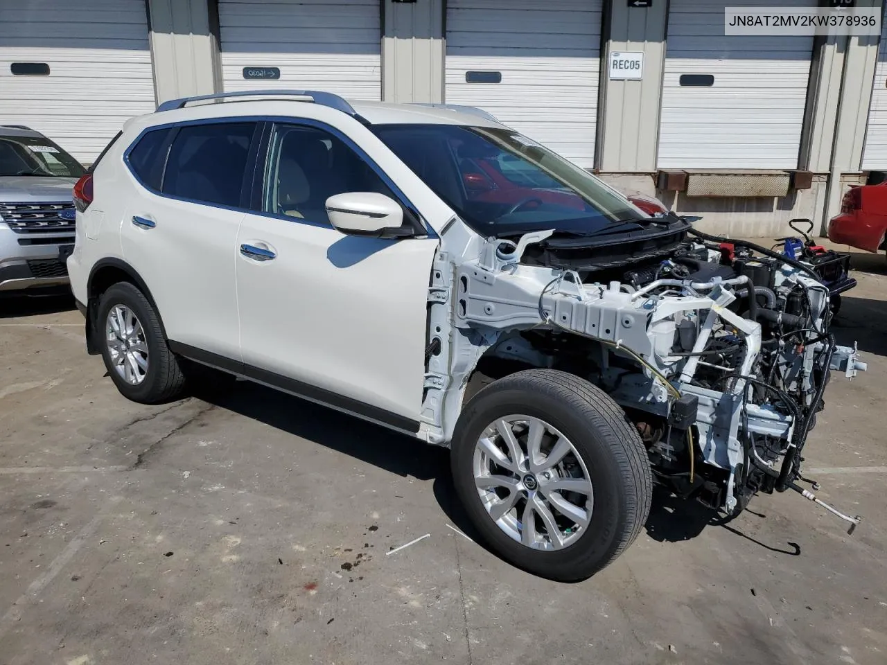 JN8AT2MV2KW378936 2019 Nissan Rogue S