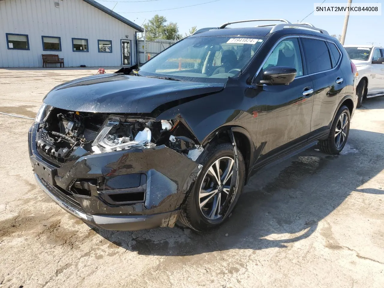 2019 Nissan Rogue S VIN: 5N1AT2MV1KC844008 Lot: 71941824