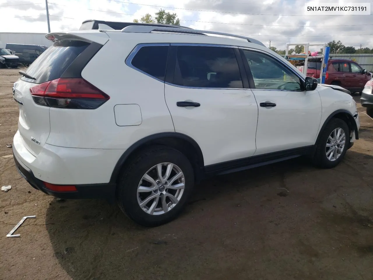 5N1AT2MV1KC731191 2019 Nissan Rogue S