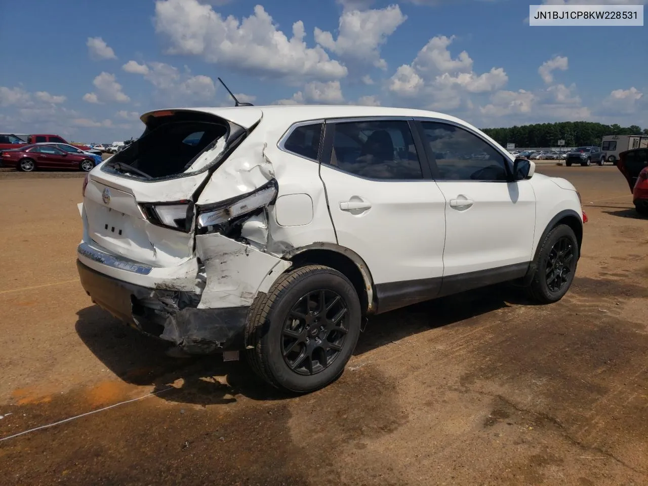 2019 Nissan Rogue Sport S VIN: JN1BJ1CP8KW228531 Lot: 72027664