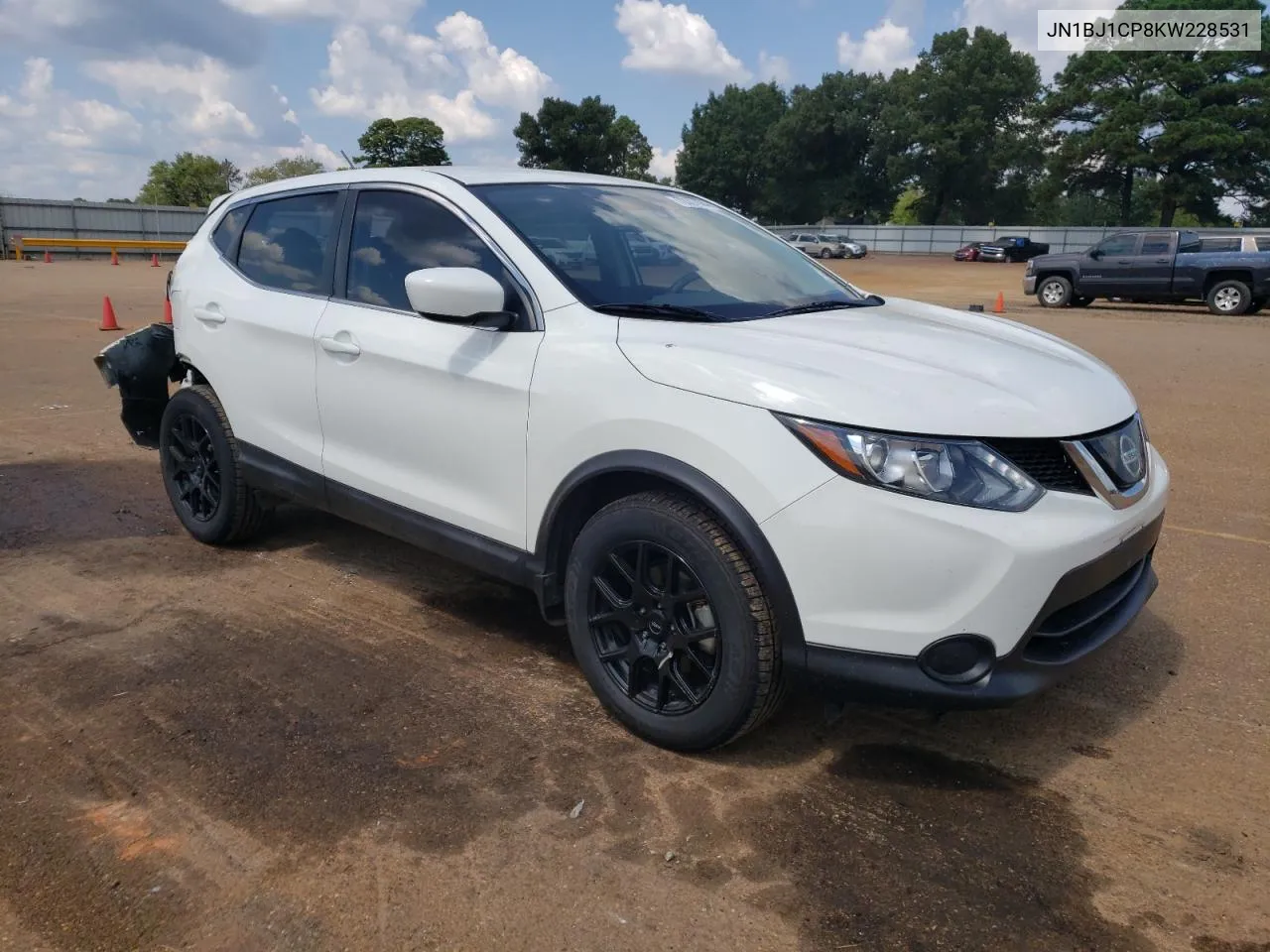 JN1BJ1CP8KW228531 2019 Nissan Rogue Sport S