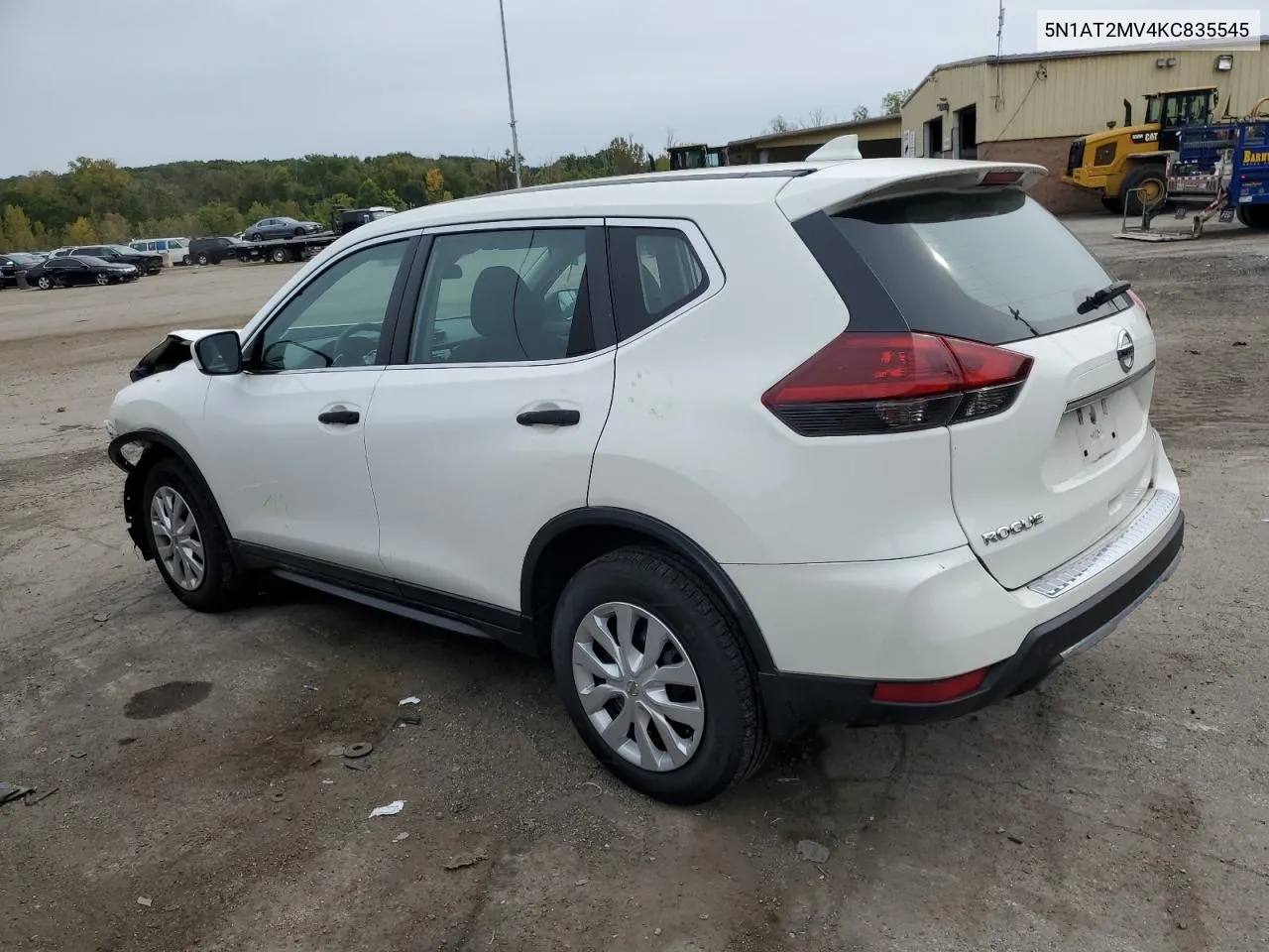 2019 Nissan Rogue S VIN: 5N1AT2MV4KC835545 Lot: 72040824