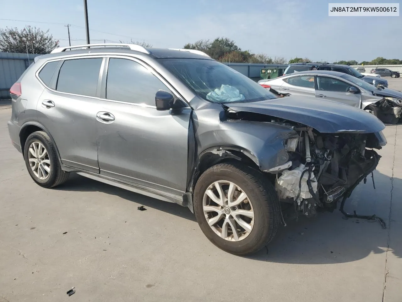 2019 Nissan Rogue S VIN: JN8AT2MT9KW500612 Lot: 72057724