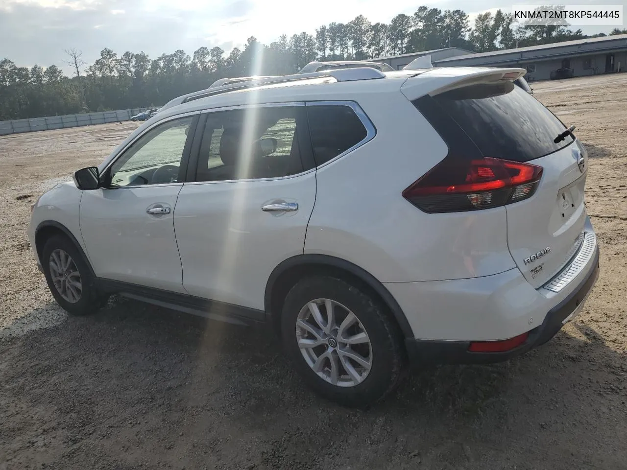 2019 Nissan Rogue S VIN: KNMAT2MT8KP544445 Lot: 72165034