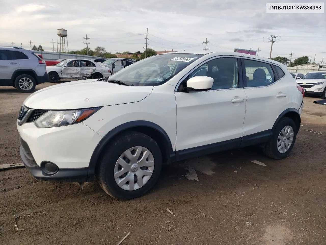 2019 Nissan Rogue Sport S VIN: JN1BJ1CR1KW334983 Lot: 72264844