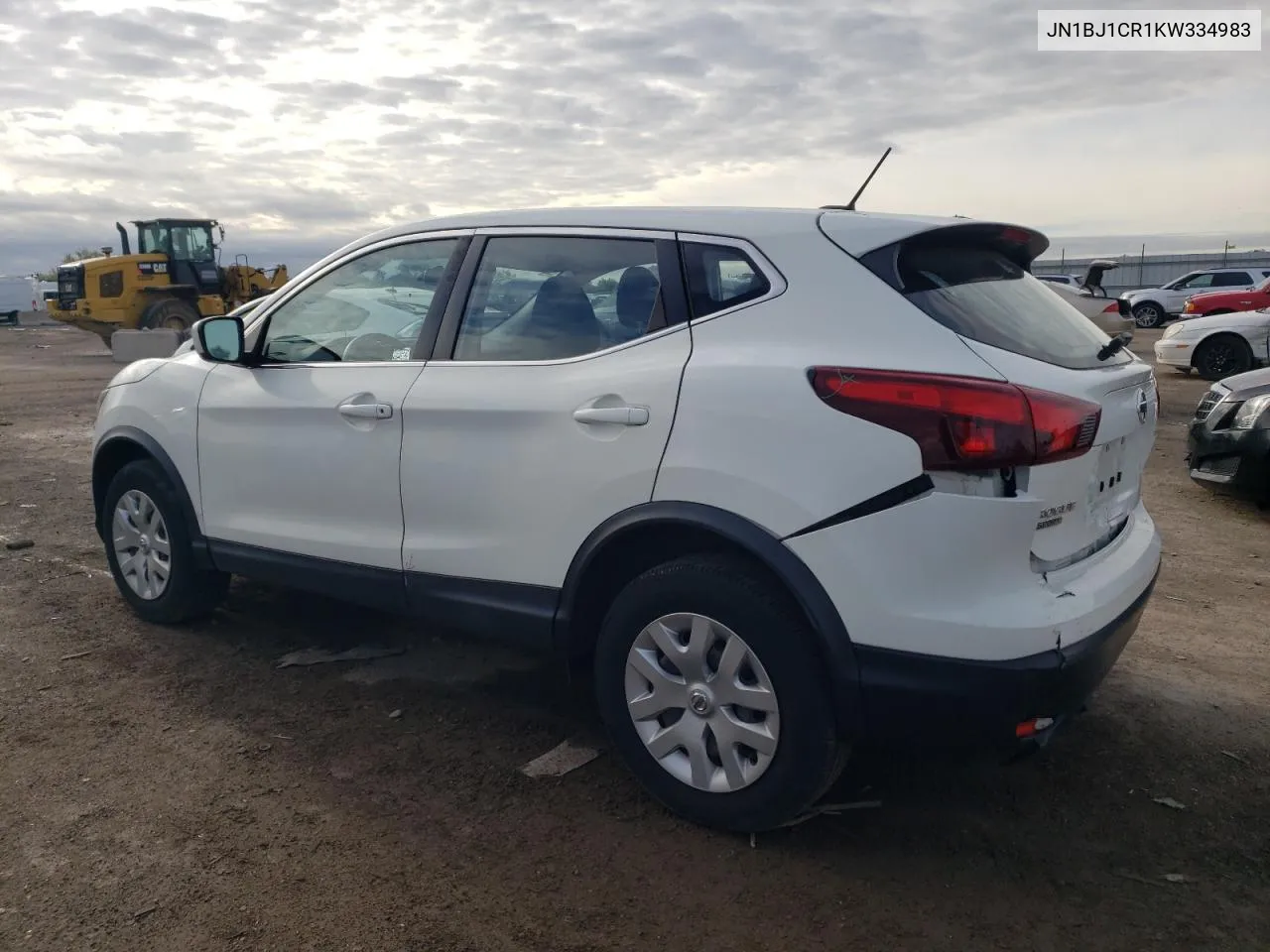 JN1BJ1CR1KW334983 2019 Nissan Rogue Sport S