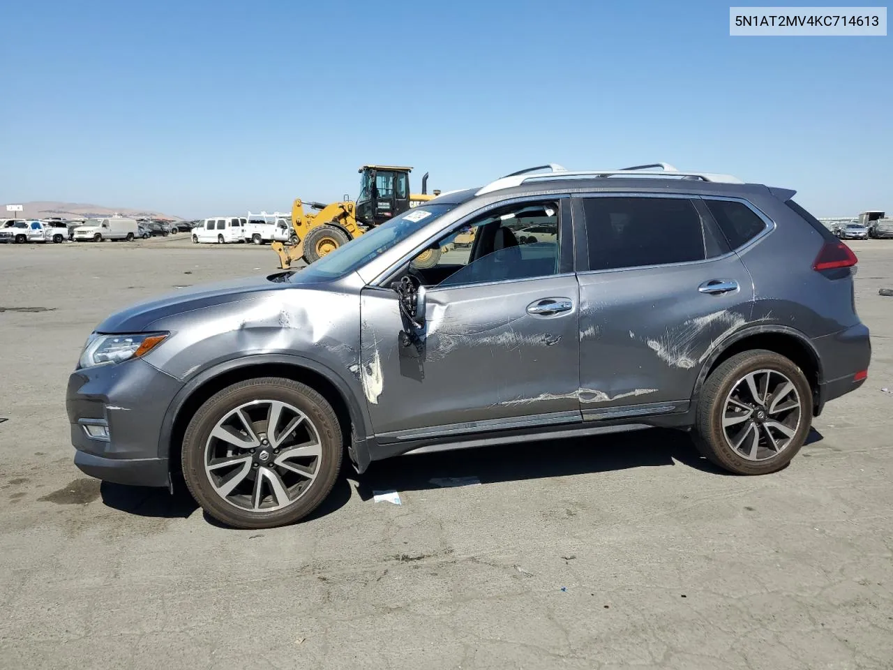 2019 Nissan Rogue S VIN: 5N1AT2MV4KC714613 Lot: 72281334