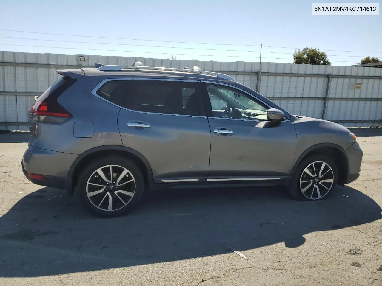 2019 Nissan Rogue S VIN: 5N1AT2MV4KC714613 Lot: 72281334