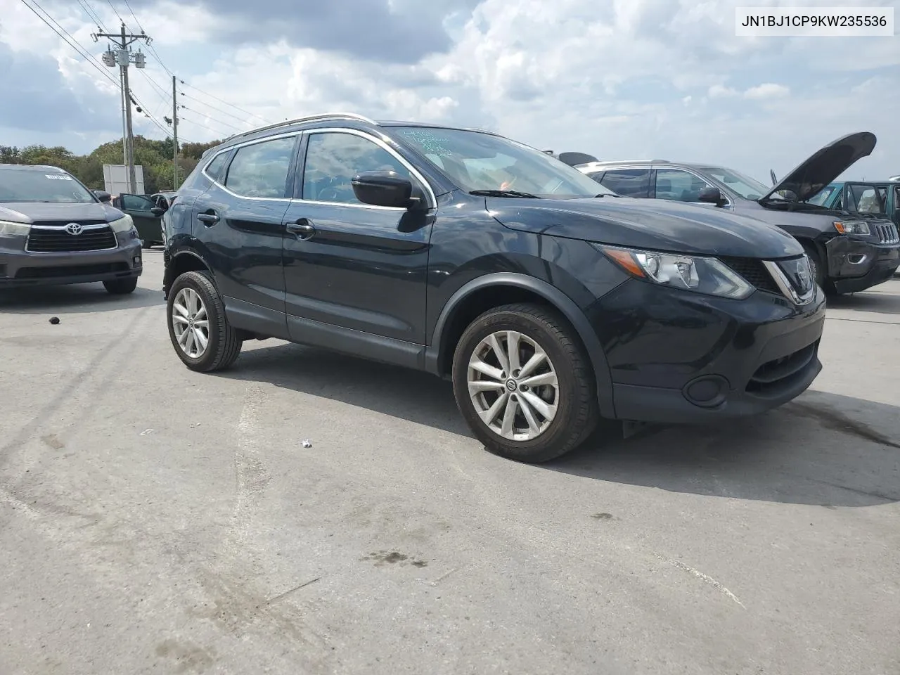 JN1BJ1CP9KW235536 2019 Nissan Rogue Sport S