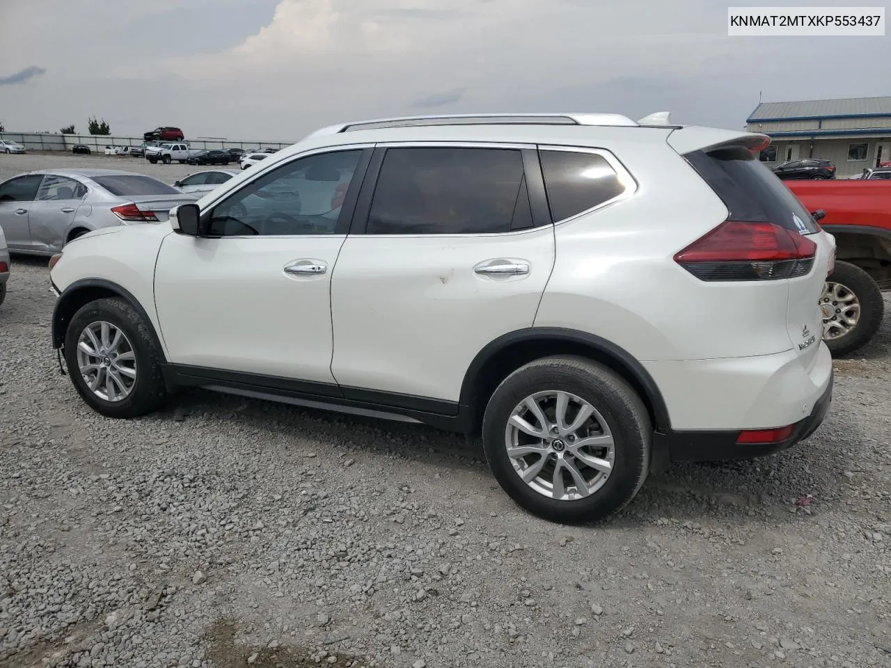 2019 Nissan Rogue S VIN: KNMAT2MTXKP553437 Lot: 72376744