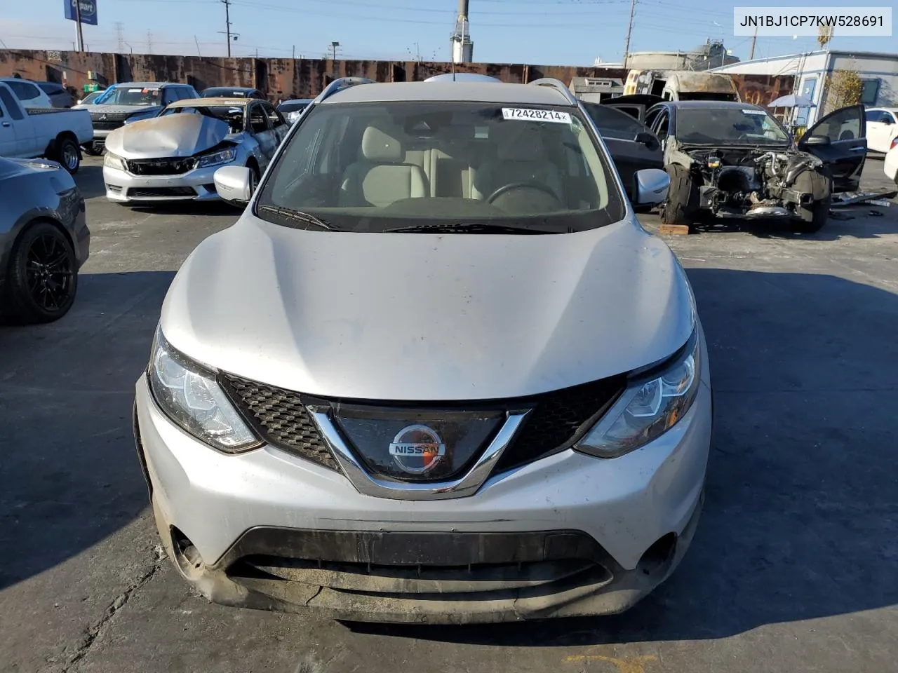 2019 Nissan Rogue Sport S VIN: JN1BJ1CP7KW528691 Lot: 72428214