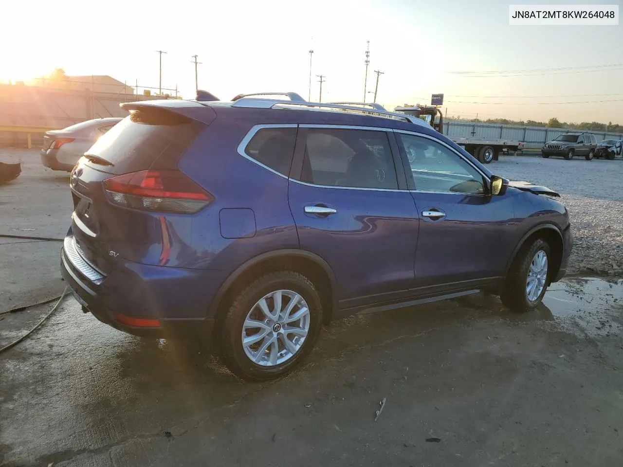 2019 Nissan Rogue S VIN: JN8AT2MT8KW264048 Lot: 72435354