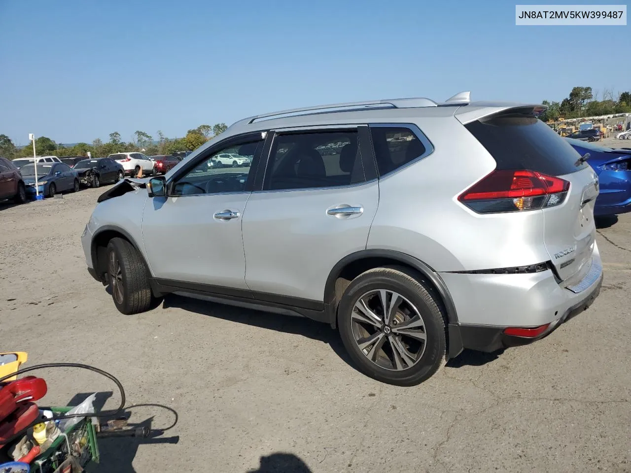 2019 Nissan Rogue S VIN: JN8AT2MV5KW399487 Lot: 72468004